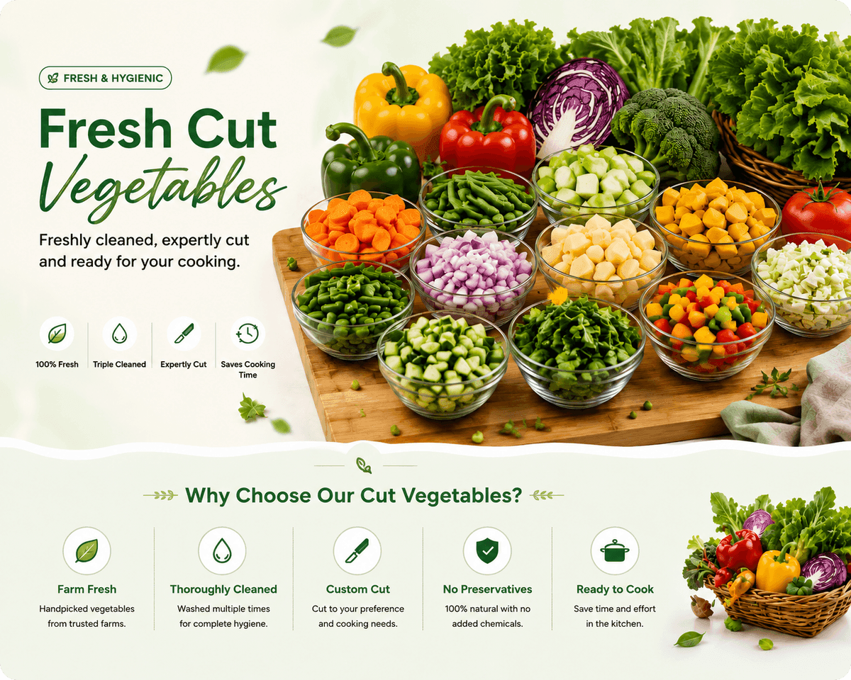 Fresh produce from Mom's Cut & Sprouts